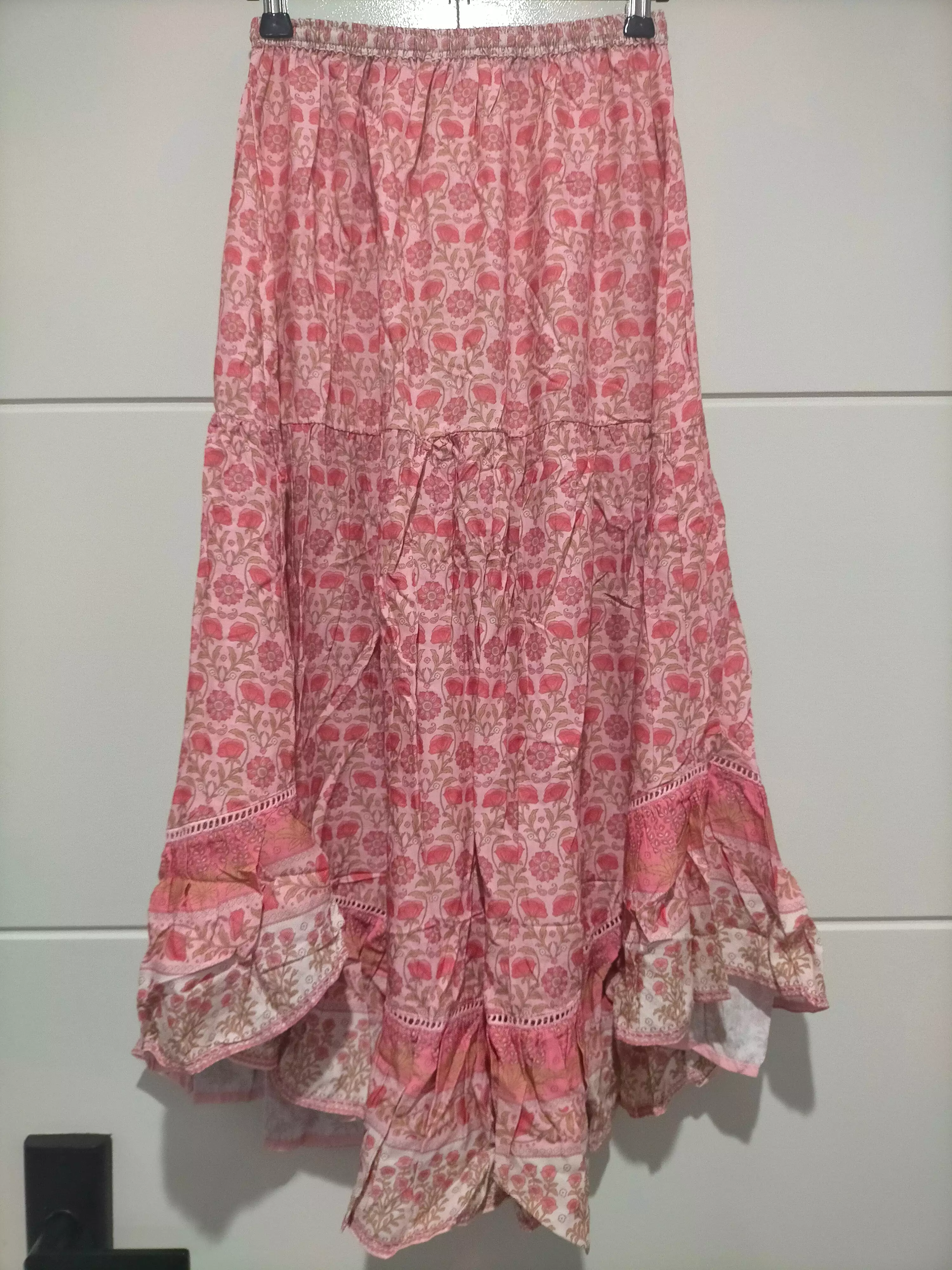 Shayla Maxi Skirt Rose Blossom print