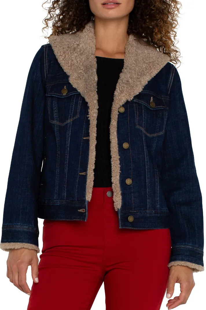 Sherpa Collar Trucker Jacket