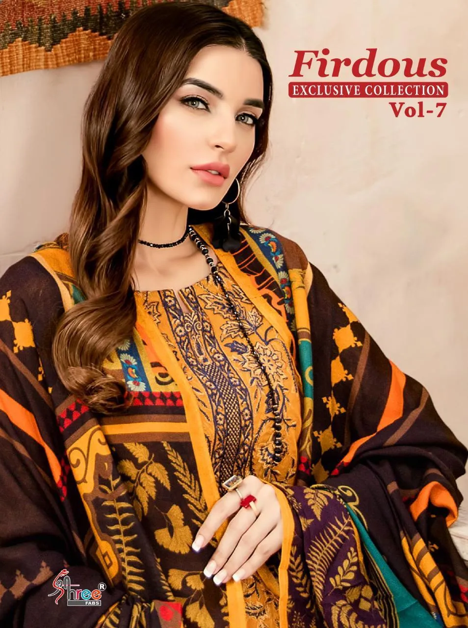 Shree Fab Firdous Exclusive Collection Vol 7 Jam Cotton Pakistani Suit