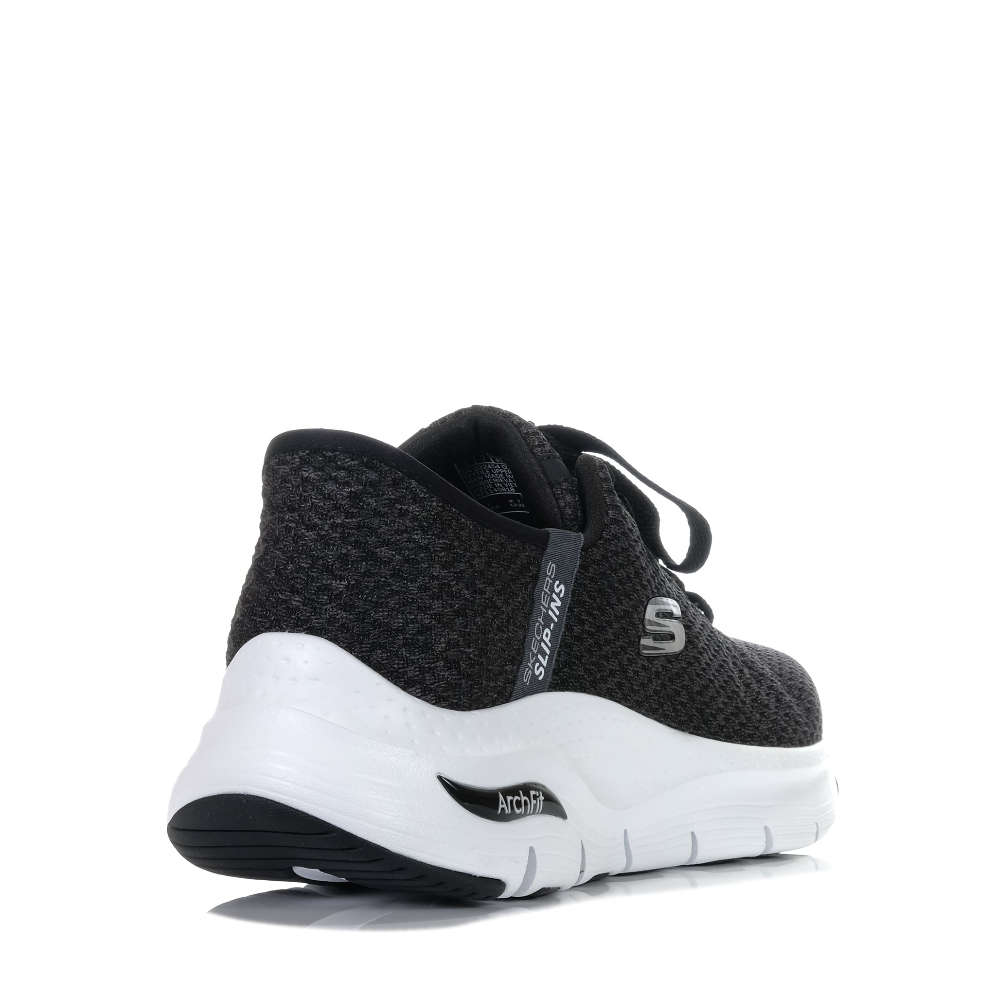 Skechers Slip-Ins: Arch Fit - New Verse 232454 Black/White