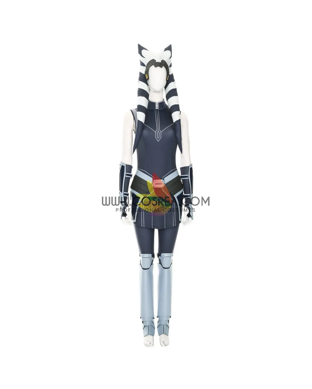 Star Wars The Clone Wars Ahsoka Tano Cosplay Costume