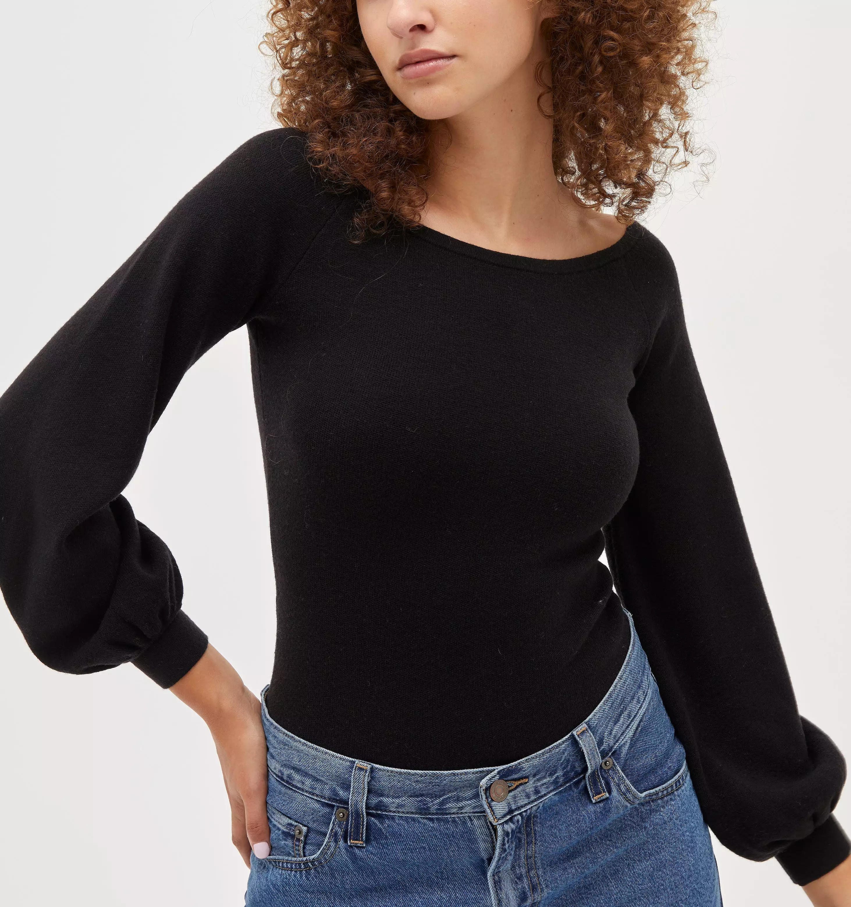 The Maude Sweater - Black