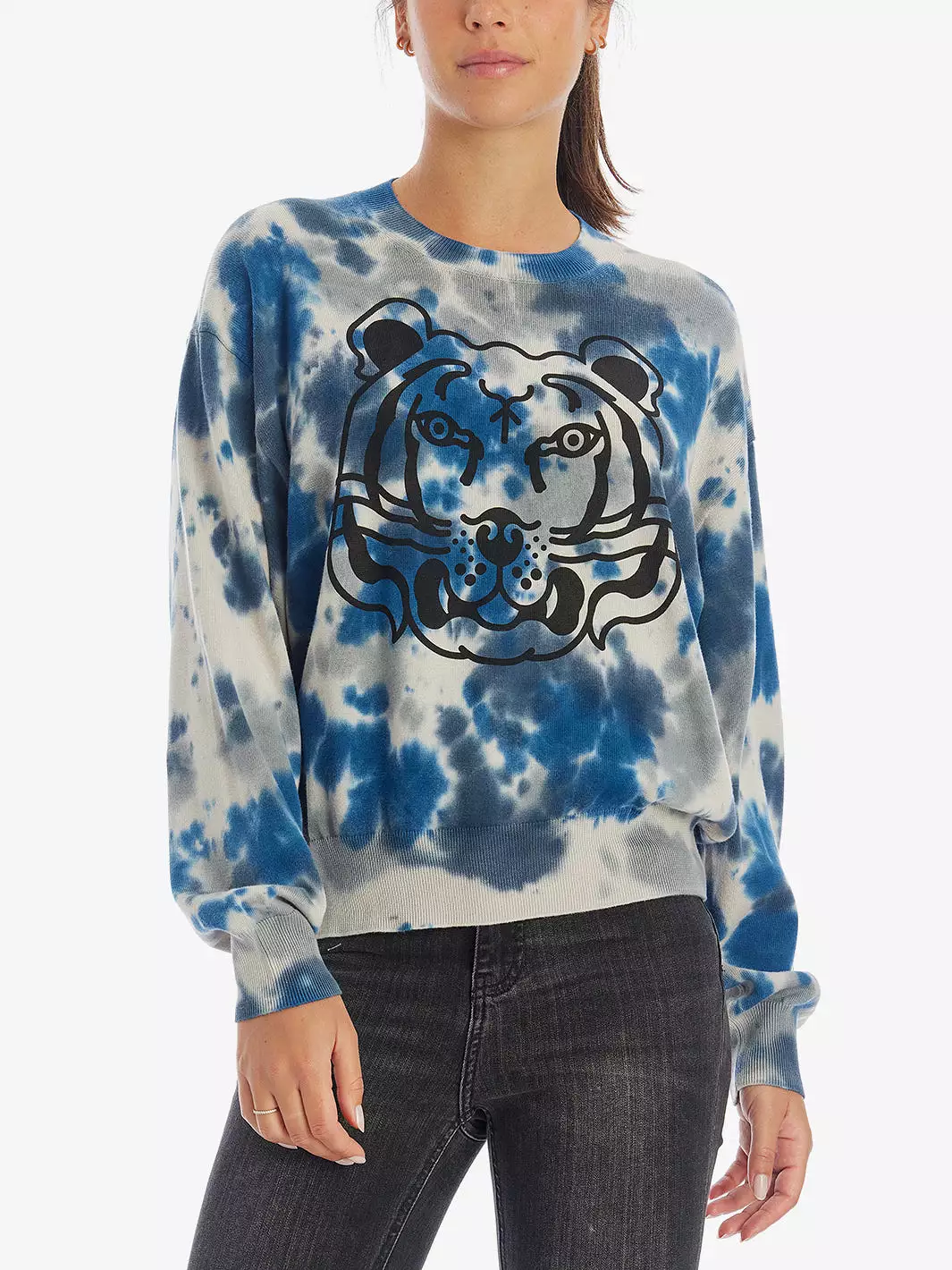 Tie Dye Tiger Sweater