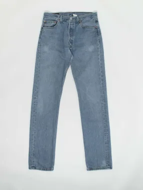 Vintage Levis 501 stonewash blue jeans 32 X 35