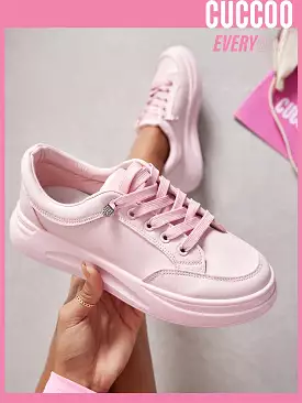 Woman Shoes Light Pink Sports Shoes For Spring And Summer