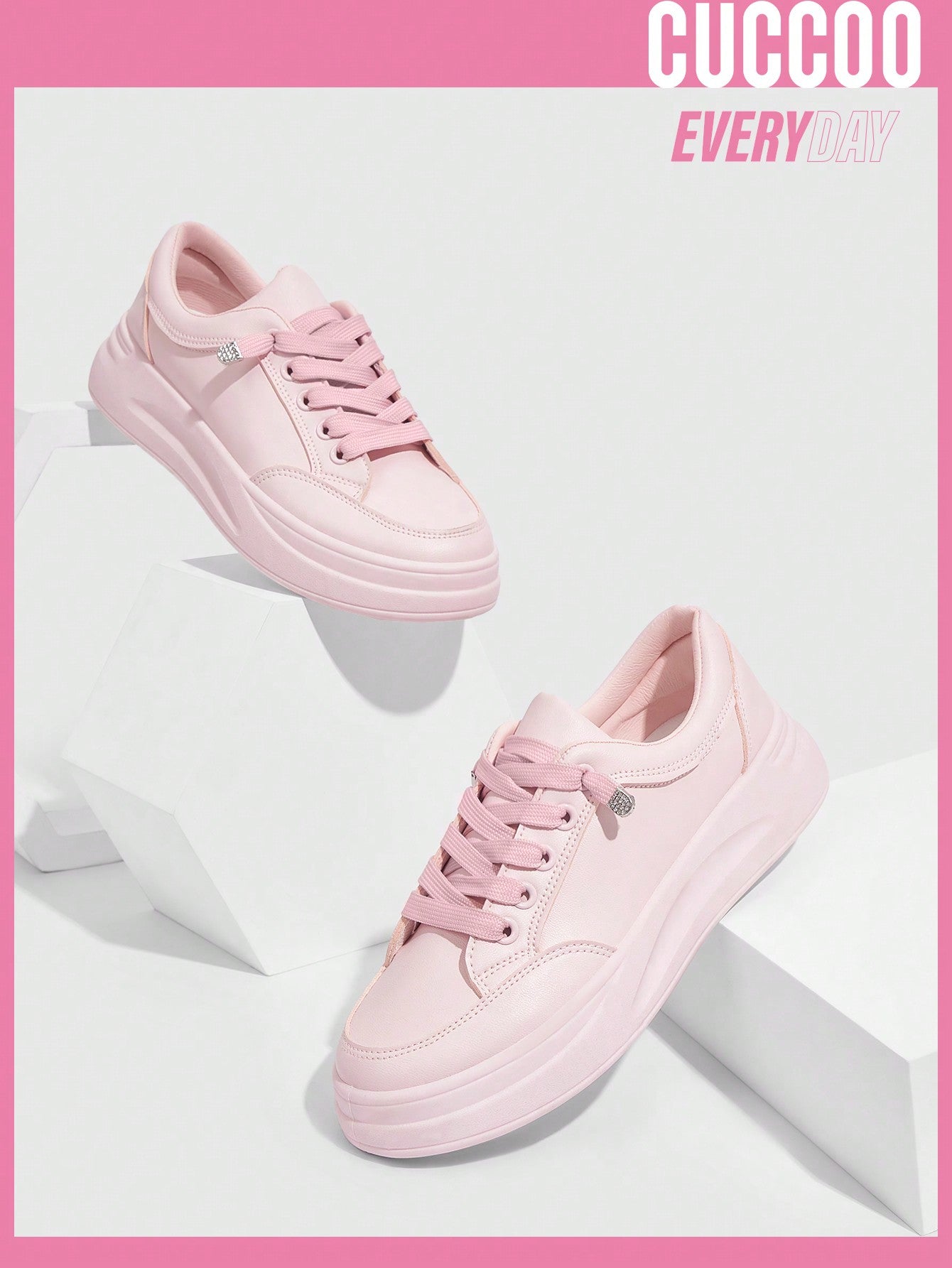 Woman Shoes Light Pink Sports Shoes For Spring And Summer